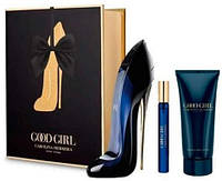 Набор Carolina Herrera Good Girl (ліц.) (парфюмированная вода 80мл+миниатюра 10мл+дезодорант 150мл)