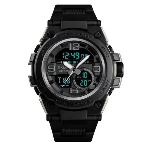 Армійський годинник топ SKMEI 1452BK BLACK, Годинники спортивні спорт, Військовий YQ-572 тактичний годинник, фото 1