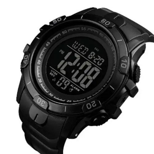 Чоловічий тактичний годинник SKMEI 1475BK BLACK, Годинники спортивні скмей, Брендові PN-738 чоловічі годинники, фото 1