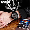 Фірмовий спортивний годинник SKMEI 1515BK BLACK, Чоловічий армійський водостійкий UT-199 тактичний годинник, фото 10