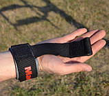Лямки для тяги MadMax MFA-332 PWR Straps+ Black/Grey/Red, фото 5