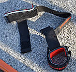 Лямки для тяги MadMax MFA-332 PWR Straps+ Black/Grey/Red, фото 7