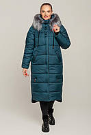 Зимняя удлиненная куртка Barbara Большие размеры 48,50, 52,54,56,58