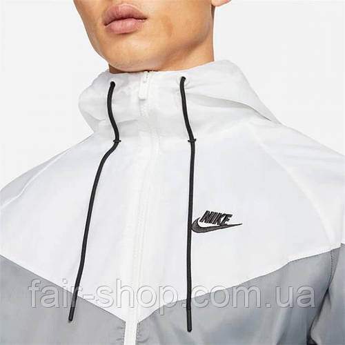 Nike windrunner store jacket grey