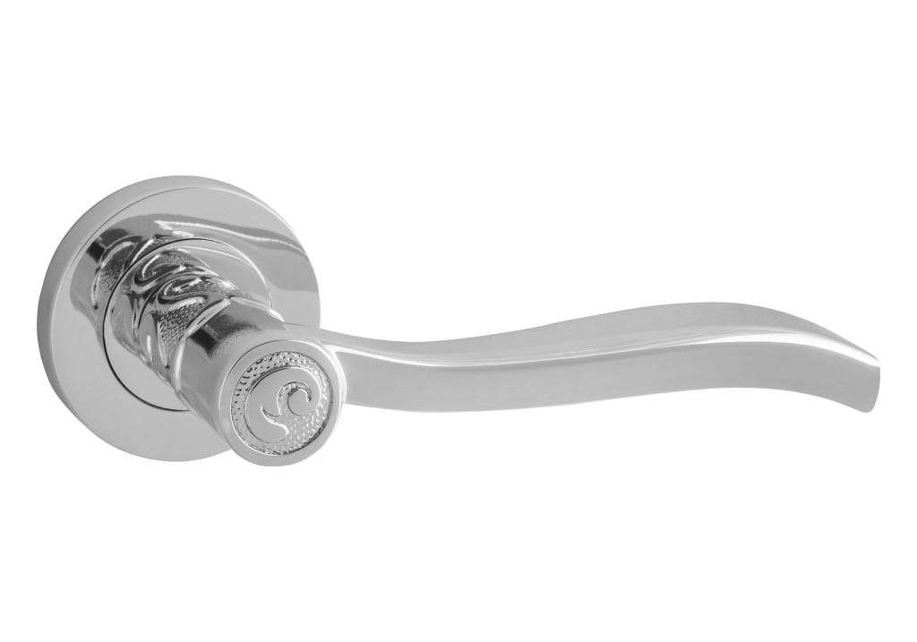 Дверні ручки GILDA 047-16E CP - хром ZAMAK 047-16E CP ORO&ORO Китай