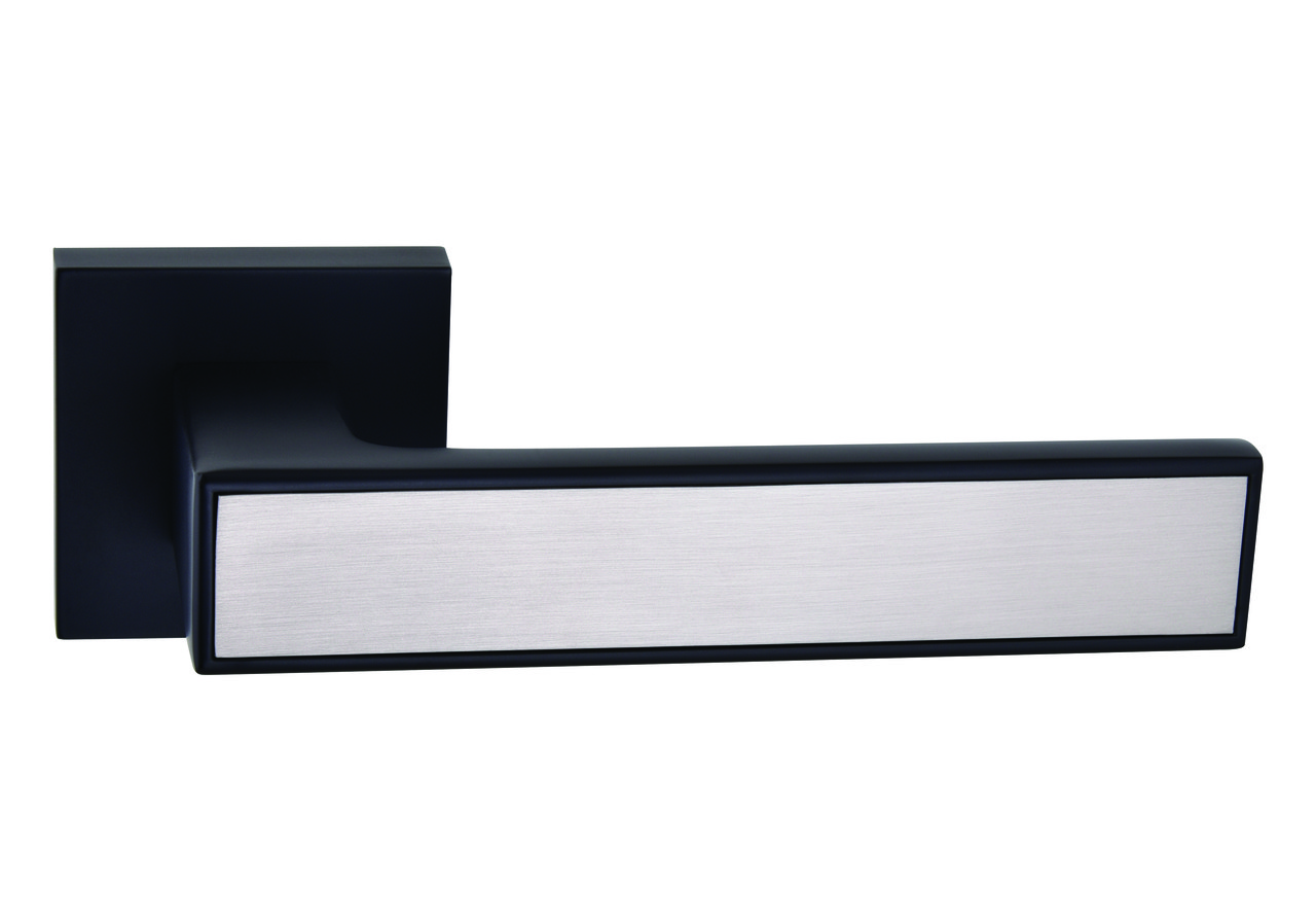 Дверні ручки OMBRA 078-15E BLACK/MSN - чорний/матовий нікель ZAMAK 078-15E BLACK/MSN ORO&ORO Китай