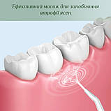 Іригатор для чищення зубів/повності рота портативний з акумулятором і 4 змінні насадки Oral Irrigator на 240, фото 5