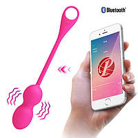 Вибратор с управлением на смартфоне, беспроводные вагинальные шарики для женщин Elvira