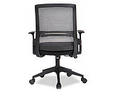 Oфісне комп'ютерне крісло Флорида чорне, фото 2