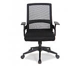 Oфісне комп'ютерне крісло Флорида чорне, фото 3