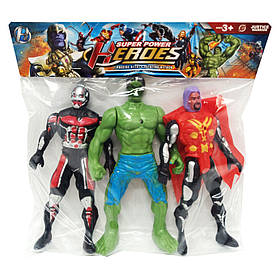 Набір героїв "Марвел" Bambi 033A підсвічування Вид 2, Toyman