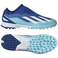 Дитячі сороконіжки adidas X Crazyfast.3 LL TF Junior IE1500, Синій, Розмір (EU) — 38 2/3