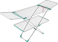 Сушарка для білизни підлогова алюмінієва Colombo Double (ST797) 930494 Дві додаткові відкидні секції Італія