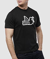 Мужская футболка Peaceful Hooligan черная