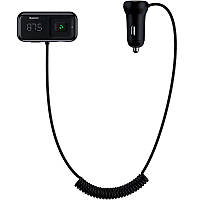 FM Modulator Baseus T-Typed S16 Bluetooth MP3/Charger (CCTM-E01) Black