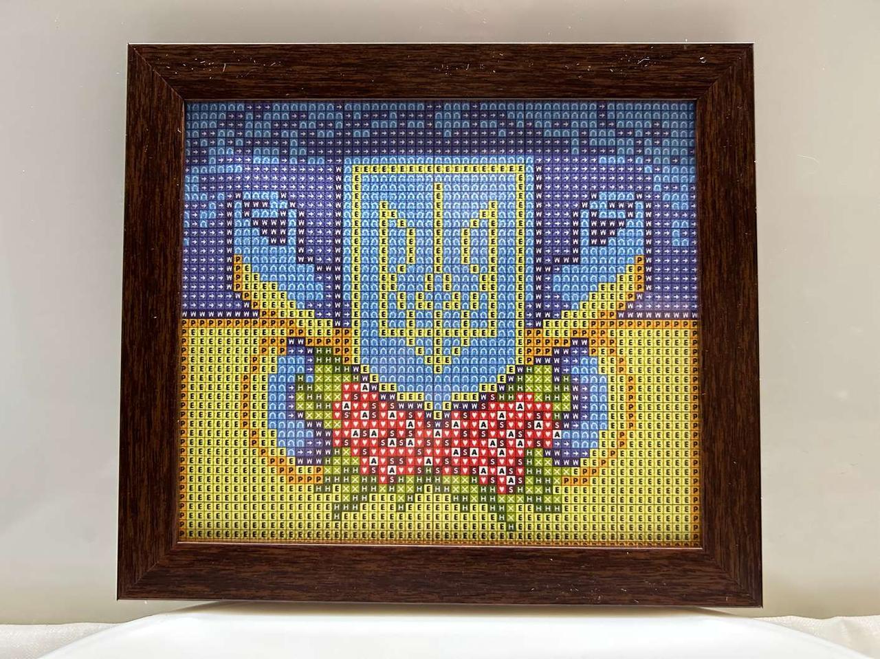 Алмазна вишивка з рамкою АВ 5105 (повне зашивання)