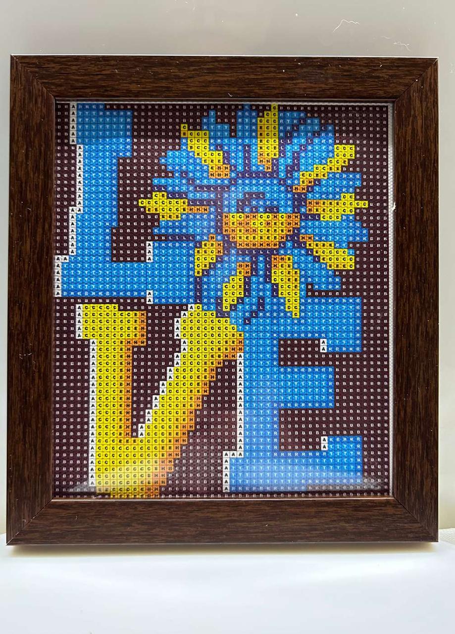 Алмазна вишивка з рамкою АВ 5104 (повне зашивання)