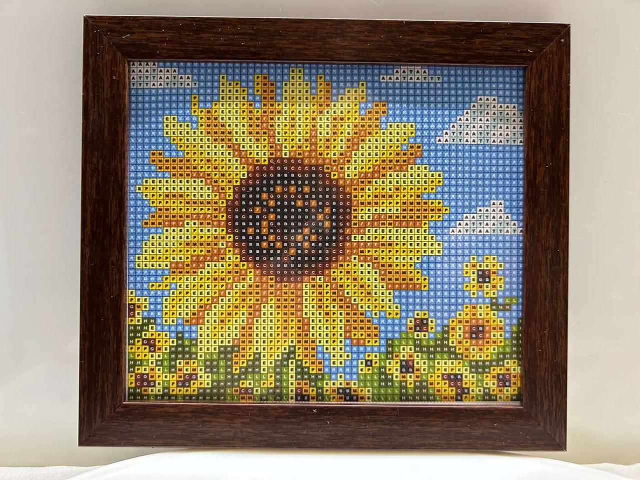 Алмазна вишивка з рамкою АВ 5099 (повне зашивання)