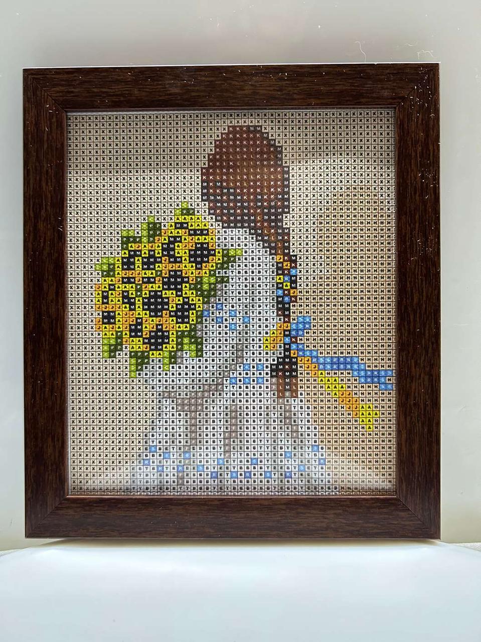 Алмазна вишивка з рамкою АВ 5098 (повне зашивання)