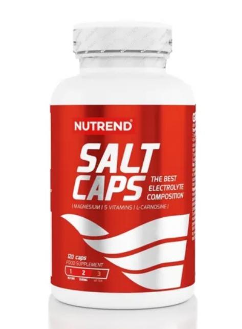 Сольові таблетки проти спазмів NUTREND Salt caps 120 капсул