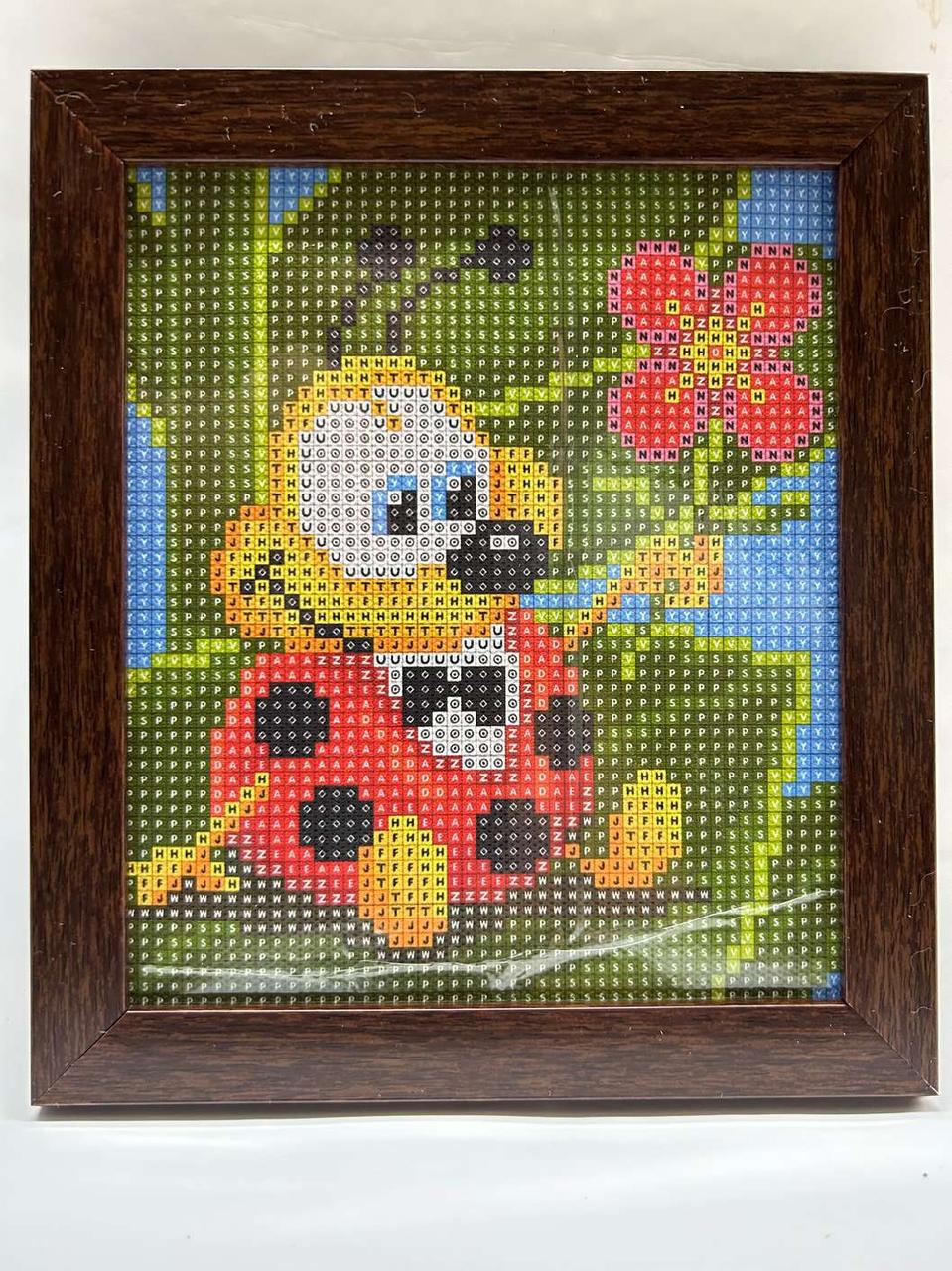 Алмазна вишивка з рамкою АВ 5080 (повне зашивання)