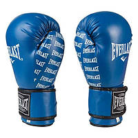 Боксерские перчатки синие Everlast DX-2218 размер 8oz