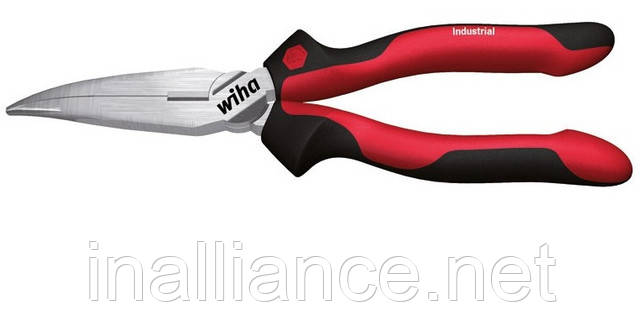 Плоскокруглогубці 160 мм з різальною крайкою вигнута форма 40 град. Industrial Wiha 32324