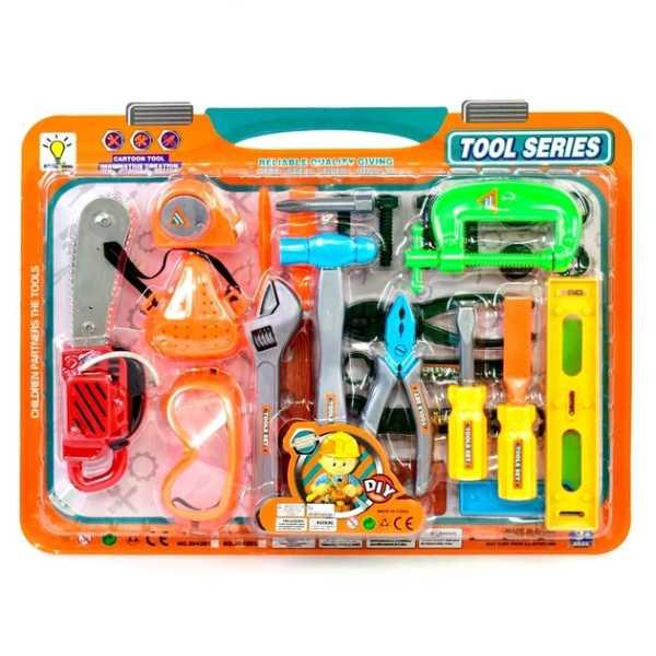 Набір інструментів на аркуші Tools Series Різнобарвний