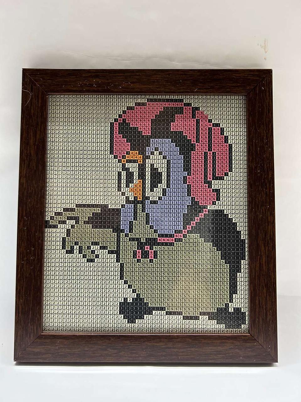 Алмазна вишивка з рамкою АВ 5068 (повне зашивання)