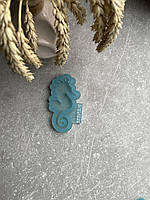 Молд 002 морський кінь для новорічних іграшок на ялинку силіконова форма для епоксидної смоли