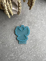 Молд 030 Янгол для новорічних іграшок на ялинку силіконова форма для епоксидної смоли