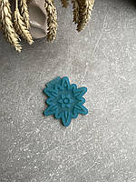 Молд 037 Сніжинка 3 для новорічних іграшок на ялинку силіконова форма для епоксидної смоли