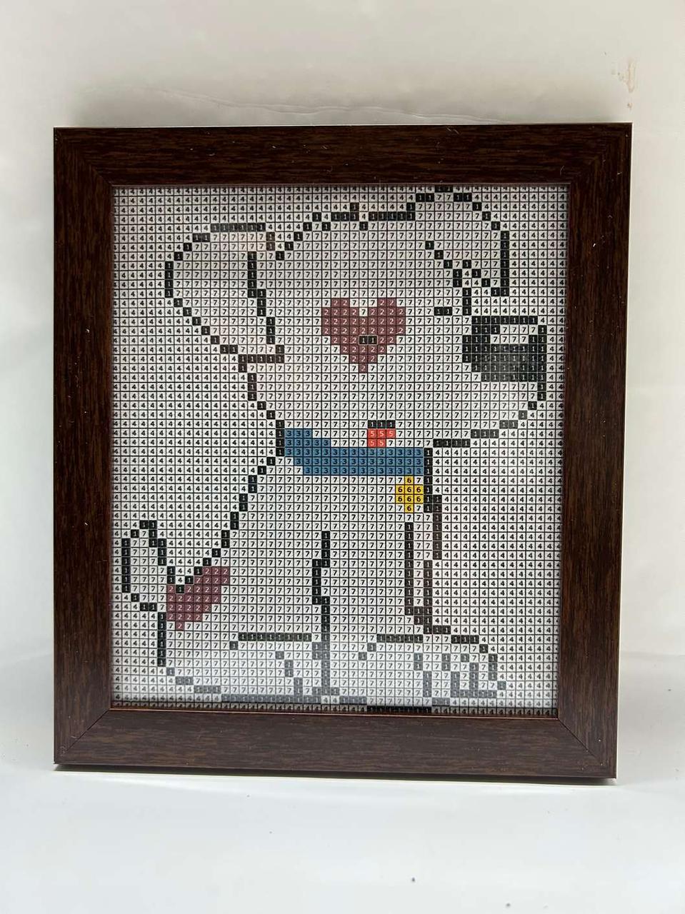 Алмазна вишивка з рамкою АВ 5051 (повне зашивання)