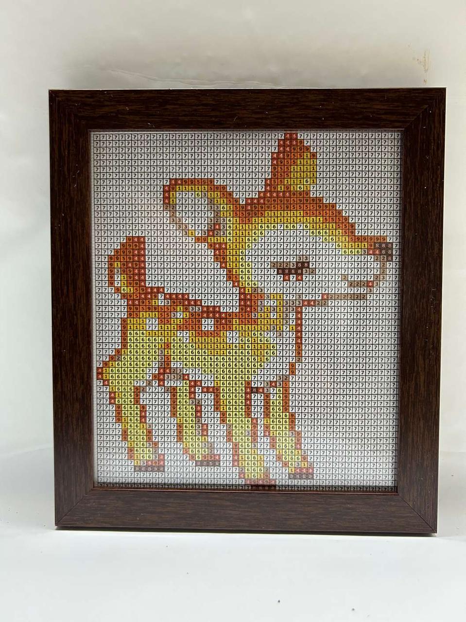 Алмазна вишивка з рамкою АВ 5050 (повне зашивання)