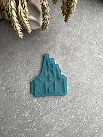 Молд 032 Замок с для новогодних игрушек на ёлку силиконовая форма для епоксидной смолы