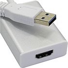 Конвертор USB3.0 в HDMI (шт.USB A-гн.HDMI) зі шнуром
