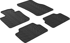 Килимки в салон (гумові) Gledring для Mini Cooper (F55) (5-дв) 2014- МКПП, (GR 0408)