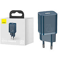 СЗУ Baseus Super Si Quick Charger CCSUP-B03 (1Type-C/20W) синий