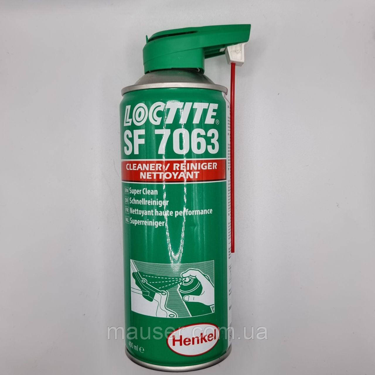 Loctite SF 7063 очищувач та знежирюючий засіб для деталей або поверхонь 400 мл (Уцінка)