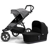 Детская коляска с люлькой Thule Urban Glide 2 Grey Melange TH 10101965