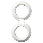 Рамка для комбінованого монтажу біла [WDE011402] PC/ABS Renova Schneider Electric