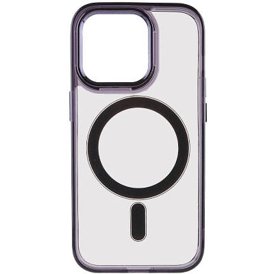 Чохол TPU Iris with MagSafe для Apple iPhone 13 Pro (6.1") Чорний