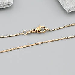 Ланцюжок 40320 ширина 1 мм позолота 18К довжина 45