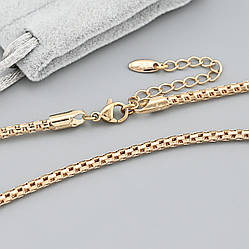 Ланцюжок 40313 ширина 2.5 мм позолота 18К довжина 45+5