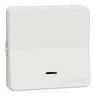 Механізм прохідний вимикача з підсвічуванням IP55 білий [MUR39024] ABS Mureva Styl Schneider Electric