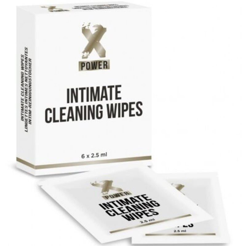 Серветки для інтимної гігієни XPower Intimate Cleaning Wipes, 6 серветок