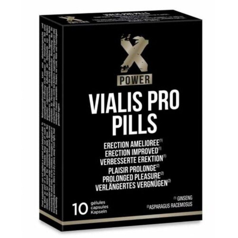 Поліпшення ерекції XPower Vialis Pro Erection Improved, 10 таблеток| Limon