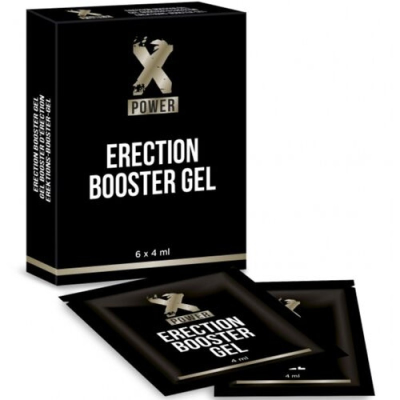 Гель для посилення ерекції Xpower Erection Booster Gel, 6 x 4 мл | Limon