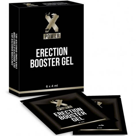 Гель для посилення ерекції Xpower Erection Booster Gel, 6 x 4 мл | Limon, фото 1