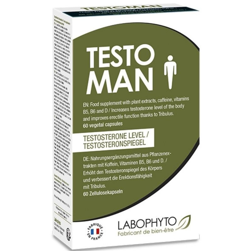 Препарат для чоловіків TestoMan Testosterone Level Up, 60 капсул | Limon